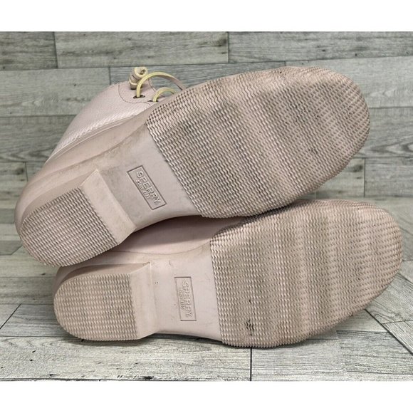 Sperry Girls Saltwater Duck Boots, Blush, Big Kids 3M Pink Side Zipper Rubber‎ - Picture 4 of 8